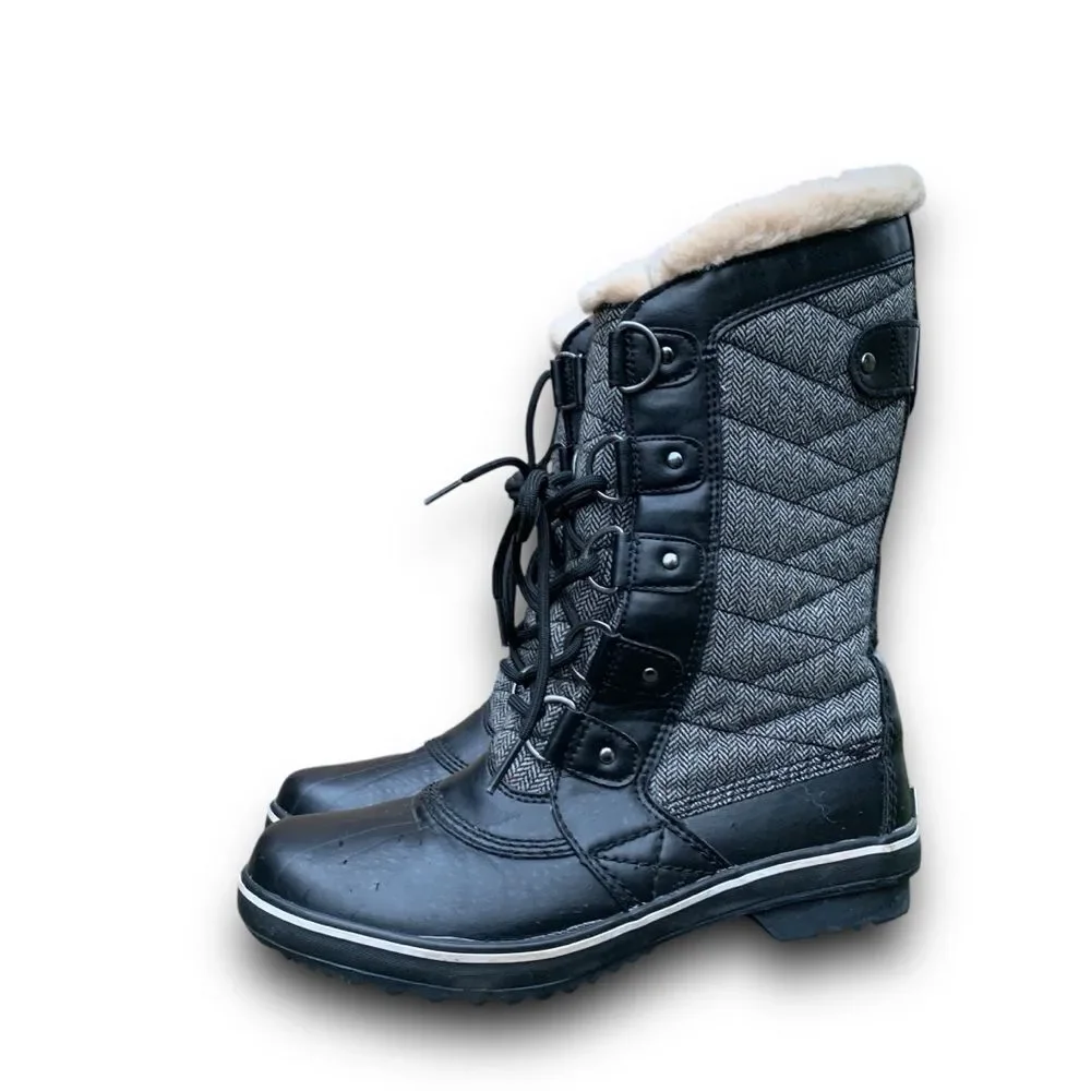 Jambu Lorna Duck Insulated Winter Boots Vegan Water Resistant Women’s Size 7